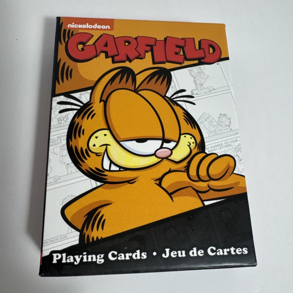 Garfield - Playing Cards - 52 Cards & 2 Jokers - Approx 3.5" x 2.5"‎ Card Size